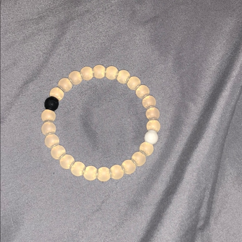Clear Lokai bracelet